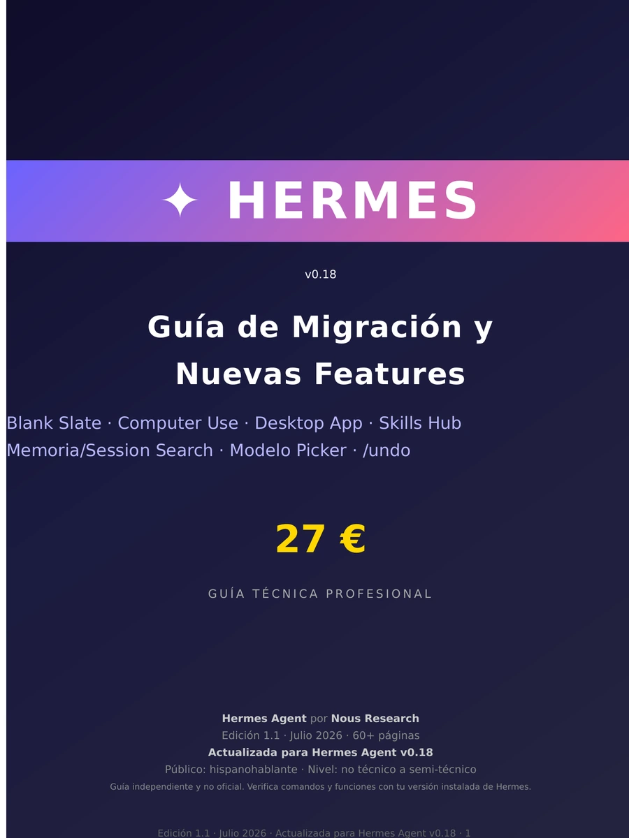 Portada técnica original de Guía de Migración y Nuevas Features